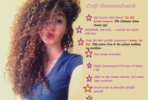 curly commandments